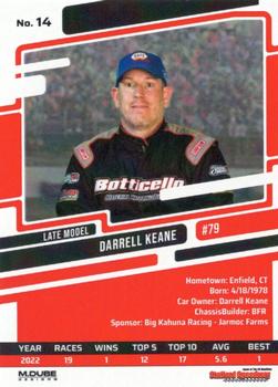 2023 Stafford Speedway Weekly Drivers of 2022 #14 Darrell Keane Back