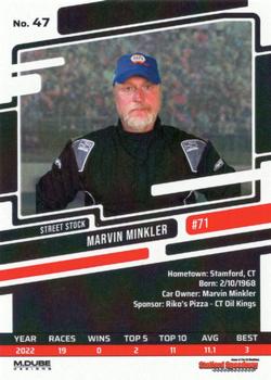 2023 Stafford Speedway Weekly Drivers of 2022 #47 Marvin Minkler Back