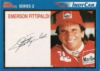 1995 Racing Champions Indy Car Series 2 #05100-05215 Emerson Fittipaldi Front