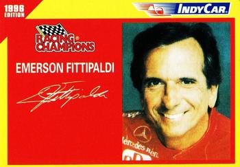 1996 Racing Champions Indy Car #05100-05244 Emerson Fittipaldi Front