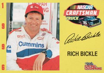 1996 Racing Champions Craftsman Truck #08200-08268 Rich Bickle Front