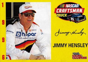 1996 Racing Champions Craftsman Truck #08200-08258 Jimmy Hensley Front