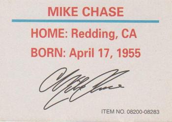 1996 Racing Champions Craftsman Truck #08200-08283 Mike Chase Back
