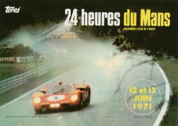 2023 Topps 24H of Le Mans Poster Art #NNO Le Mans Poster Art 1971 Front