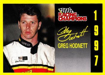 1997 Racing Champions World Of Outlaws #03500-03635 Greg Hodnett Front