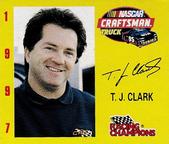 1997 Racing Champions Mini Craftsman Truck #09812-08295 T.J. Clark Front