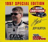 1997 Racing Champions Mini Craftsman Truck #09812-08294SE Jeff Burton Front