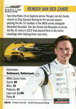 2023 Chip Ganassi Racing #CGR-09 Renger van der Zande Back