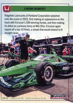 2023 Chip Ganassi Racing #CGR-21 Marcus Ericsson Back