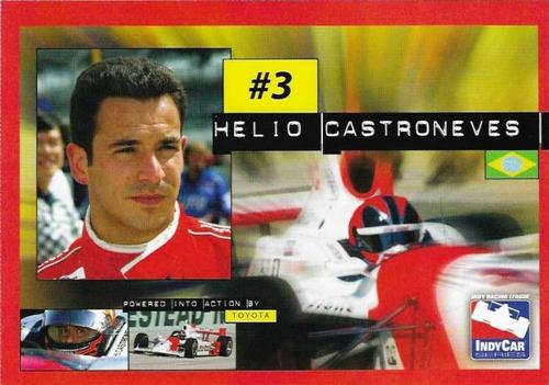 2003 IRL Season Fan Guide - Oversize #NNO Helio Castroneves Front