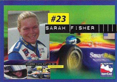 2003 IRL Season Fan Guide - Oversize #NNO Sarah Fisher Front