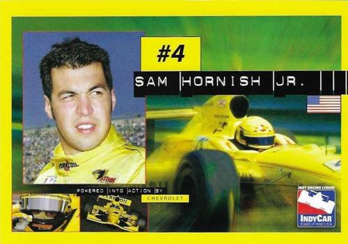 2003 IRL Season Fan Guide - Oversize #NNO Sam Hornish Jr. Front