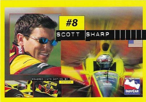 2003 IRL Season Fan Guide - Oversize #NNO Scott Sharp Front