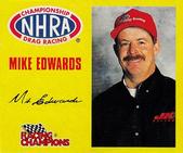 1997 Racing Champions Mini NHRA Pro Stock #09199-09917 Mike Edwards Front