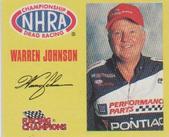 1997 Racing Champions Mini NHRA Pro Stock #09199-09915 Warren Johnson Front