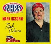 1997 Racing Champions Mini NHRA Pro Stock #09199-09914 Mark Osborne Front
