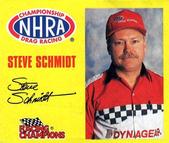 1997 Racing Champions Mini NHRA Pro Stock #09199-09913 Steve Schmidt Front