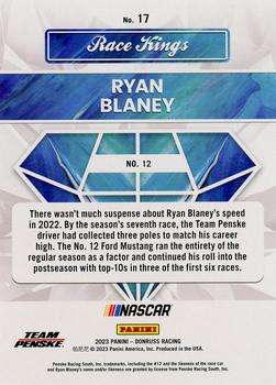 2023 Donruss #17 Ryan Blaney Back
