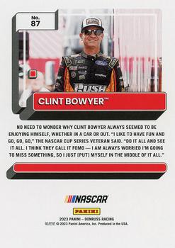 2023 Donruss #87 Clint Bowyer Back