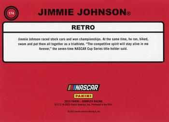 2023 Donruss #174 Jimmie Johnson Back