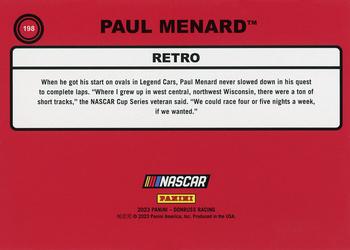 2023 Donruss #198 Paul Menard Back