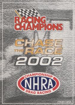 2002 Racing Champions NHRA #779351-6HA Tony Schumacher Back