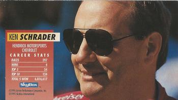 1995 Action SkyBox #NNO Ken Schrader Back