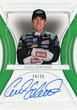 2022 Panini National Treasures - Legendary Signatures Holo Silver #LS-CE Carl Edwards Front