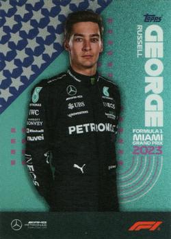 2023 Topps Miami Grand Prix #2 George Russell Front