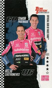 2023 Penn Station Helio Castroneves #4 Helio Castroneves / Simon Pagenaud Front