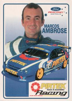 2001 Ford Racing Australia #NNO Marcos Ambrose Front
