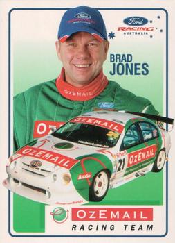 2001 Ford Racing Australia #NNO Brad Jones Front
