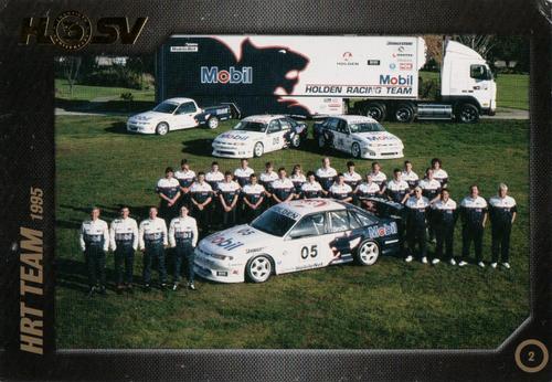 2007 HSV Anniversary Card Collection #2 HRT Team 1995 Front