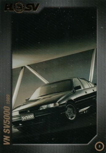 2007 HSV Anniversary Card Collection #8 VN SV5000 1989 Front