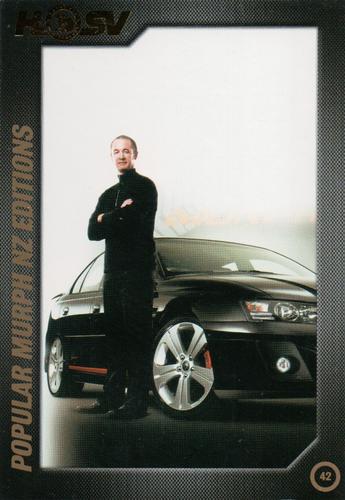 2007 HSV Anniversary Card Collection #42 Greg Murphy Front