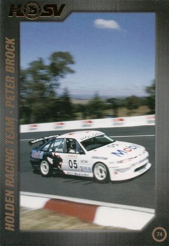 2007 HSV Anniversary Card Collection #74 Peter Brock Front