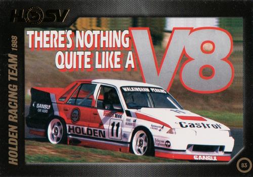 2007 HSV Anniversary Card Collection #83 Holden Racing Team 1988 Front
