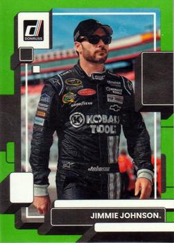 2023 Donruss - Lime Green #35 Jimmie Johnson Front