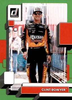 2023 Donruss - Lime Green #87 Clint Bowyer Front