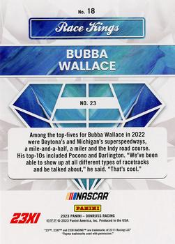 2023 Donruss - Navy Blue #18 Bubba Wallace Back