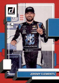 2023 Donruss - Red #92 Jeremy Clements Front