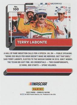 2023 Donruss - Red #100 Terry Labonte Back