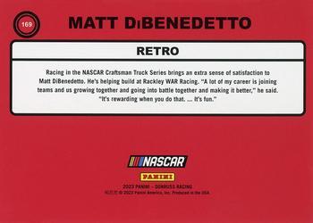 2023 Donruss - Red #169 Matt DiBenedetto Back