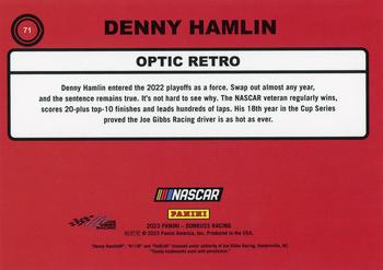2023 Donruss - Optic #71 Denny Hamlin Back