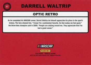 2023 Donruss - Optic #87 Darrell Waltrip Back