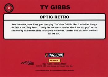 2023 Donruss - Optic #90 Ty Gibbs Back