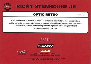 2023 Donruss - Optic Gold #92 Ricky Stenhouse Jr. Back