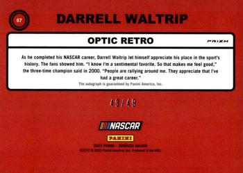 2023 Donruss - Optic Signatures Holo #87 Darrell Waltrip Back