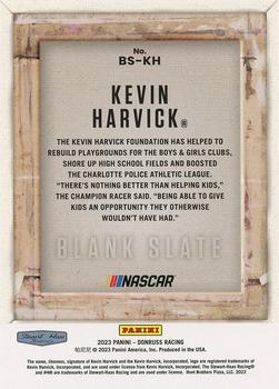 2023 Donruss - Blank Slate #BS-KH Kevin Harvick Back