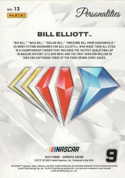 2023 Donruss - NASCAR 75th Anniversary #13 Bill Elliott Back